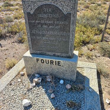 FOURIE Catharina nee VELDSMAN 1894-1939