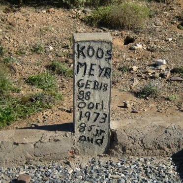 MEYR Koos 1898-1973