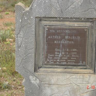 MIDDLETON Arthur Benjamin 1884-1958