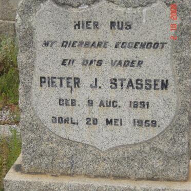 STASSEN Pieter J. 1891-1959