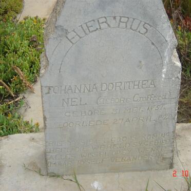 NEL Johanna Dorithea nee CRAFFORD 1851-1920