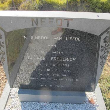 NEFDT George Frederick 1902-1973