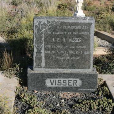 VISSER J.E.H. nee CILLIERS 1929-1959