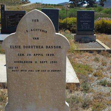 BASSON Elsie Dorothea 1820-1901