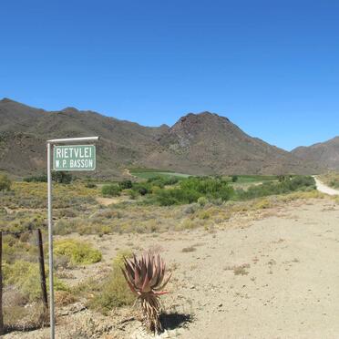 1. Entrance to the farm Rietvlei