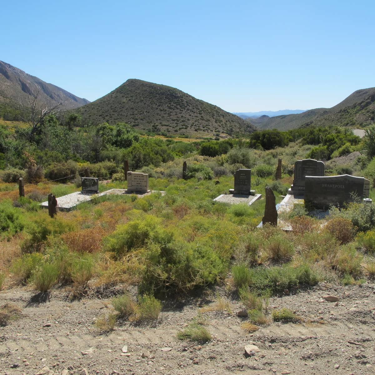 2. Overview at the cemetery