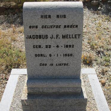 MELLET Jacobus J.F. 1892-1950