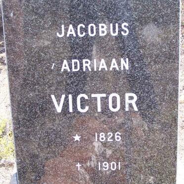 VICTOR Jacobus Adriaan 1826-1901