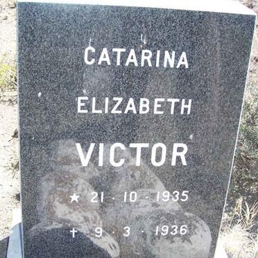 VICTOR Catarina Elizabeth 1935-1936