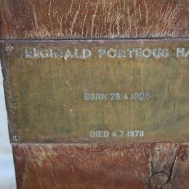 HALL Reginald Porteous 1908-1979