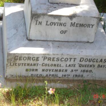DOUGLAS George Prescott 1860-1903