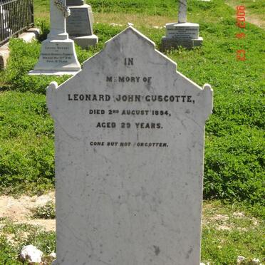 GUSCOTTE Leonard John -1894