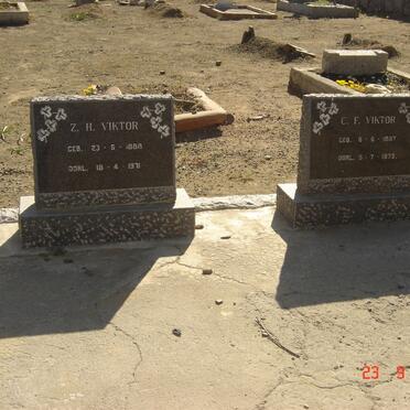 VIKTOR Z.H. 1888-1971 &amp; C.F. 1897-1973