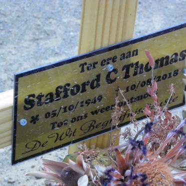 THOMAS Stafford C. 1949-2018
