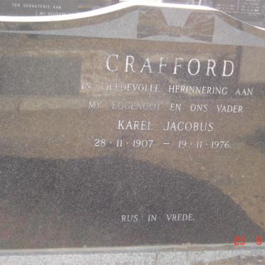 CRAFFORD Karel Jacobus 1907-1976