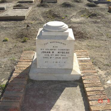 SNYDERS Johan H. 1890-1924