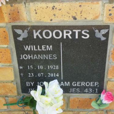 KOORTS Willem Johannes 1928-2014