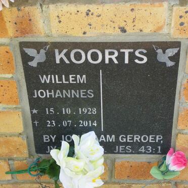 KOORTS Willem Johannes 1928-2014