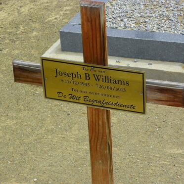 WILLIAMS Joseph B. 1945-2013