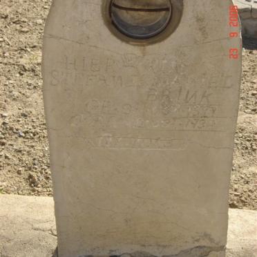 BRINK Stefanus Daniel  1897-1938