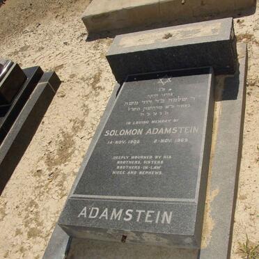 ADAMSTEIN Solomon 1905-1969