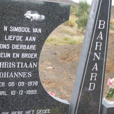 BARNARD Christiaan Johannes 1978-1999