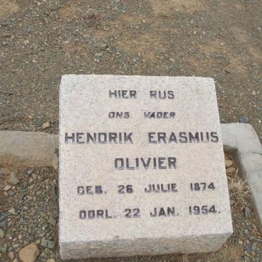 OLIVIER Hendrik Erasmus 1874-1954