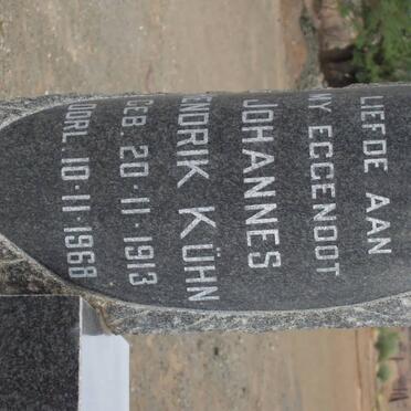 KUHN Johannes Hendrik 1913-1968