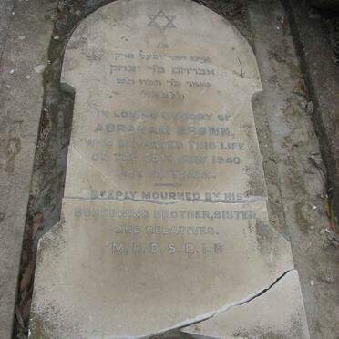 BROWN Abraham -1940