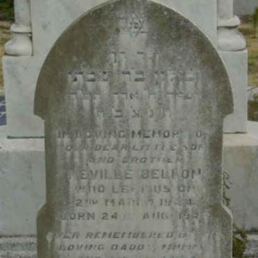 BELLON Neville 1943-1944