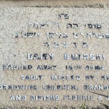 BUIRSKI Daisy -1962