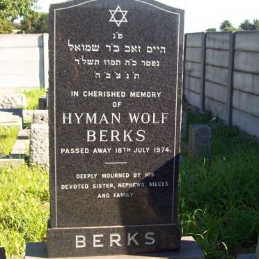 BERKS Hyman Wolf -1974