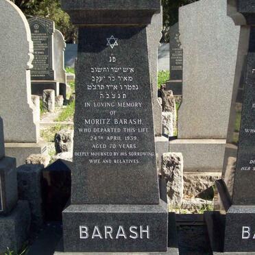BARASH Moritz  -1939 :: BARASH Zilla -1942