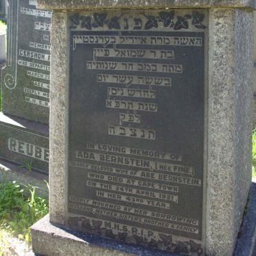 BERNSTEIN Ada nee FINE-1921