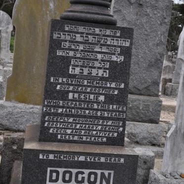 DOGON Leslie -1939