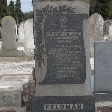 FELDMAN Rebecca -1943