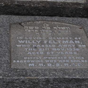 FELTMAN Willy -1936