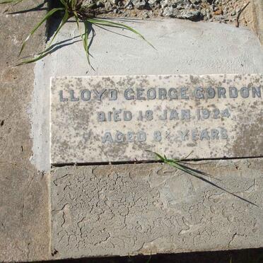 GORDON Lloyd George  -1924 