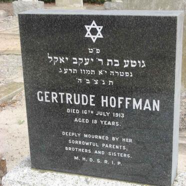 HOFFMAN Gertrude -1913