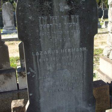 HERMANN Lazarus -1937 
