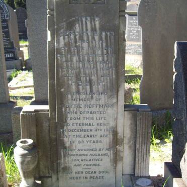 HOFFMAN Ottie  -192? 