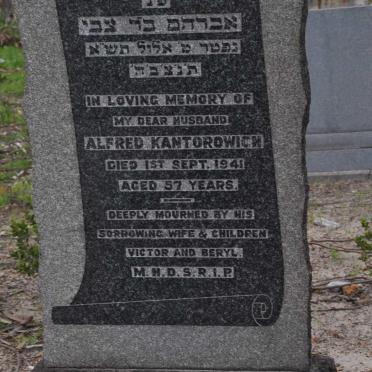 KANTOROWICH Alfred -1941