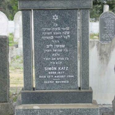 KATZ Simon 1877-1944