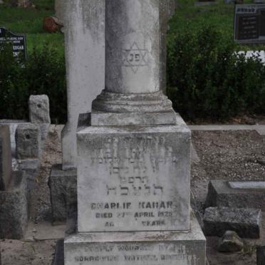 KAHAN Charlie -1929