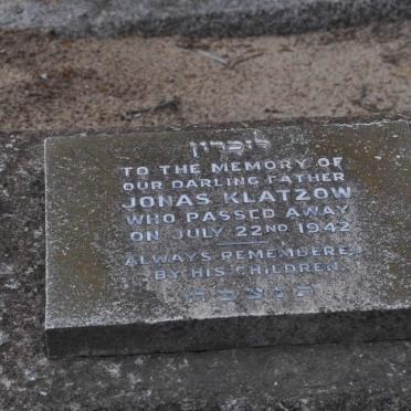 KLATZOW Jonas -1942