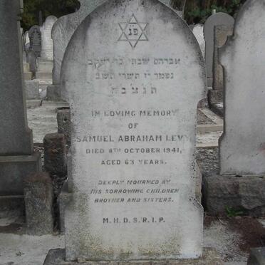 LEVY Samuel Abraham -1941