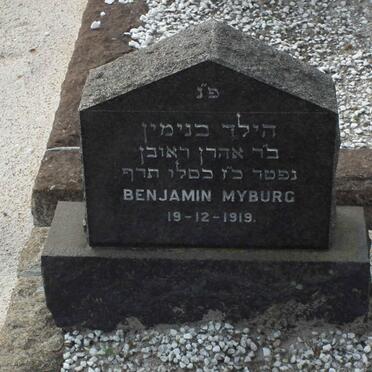 MYBURG Benjamin -1919