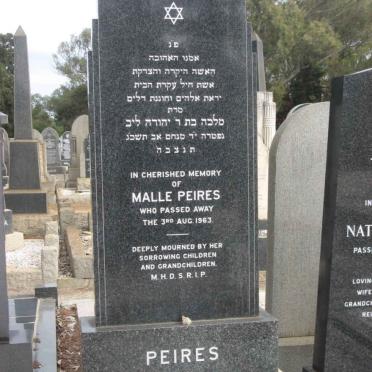 PEIRES Malle -1963