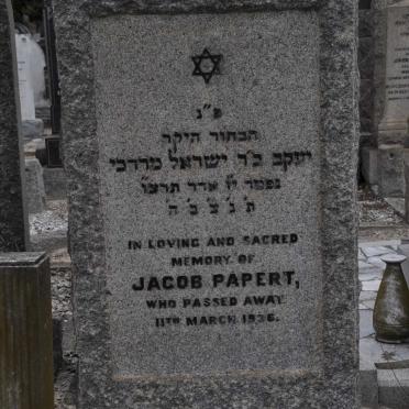PAPERT Jacob -1936