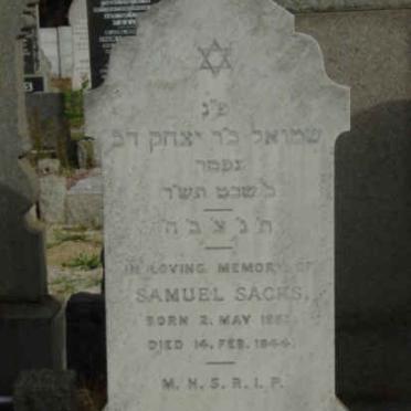 SACKS Samuel 18?3-1944